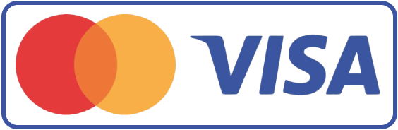 Visa and Mastercard accepted
